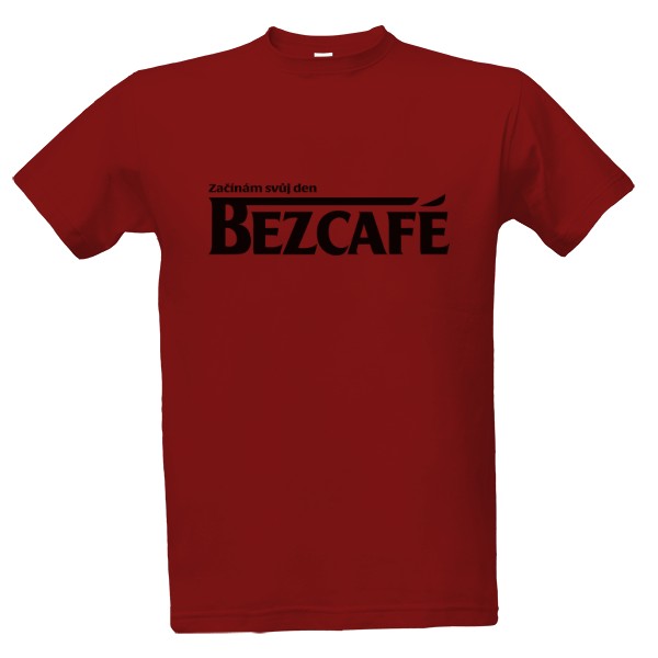 Tričko s potiskem Bezcafé