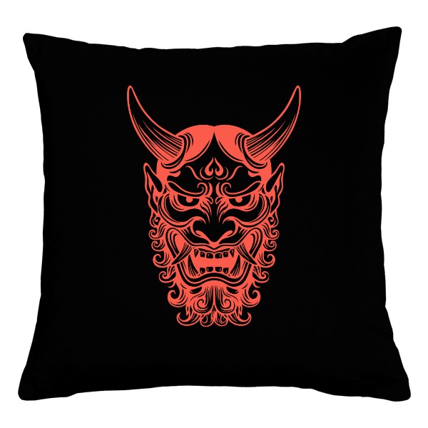Vankúš bavlnený s potlačou čert