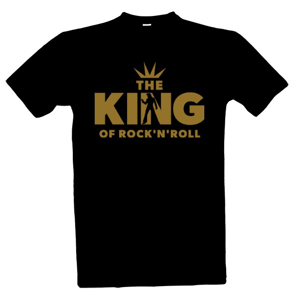 T-shirt Elvis - king of rock'n'roll