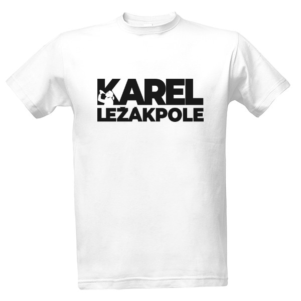 Tričko s potlačou Karel Ležákpole alias Lagerfeld v2
