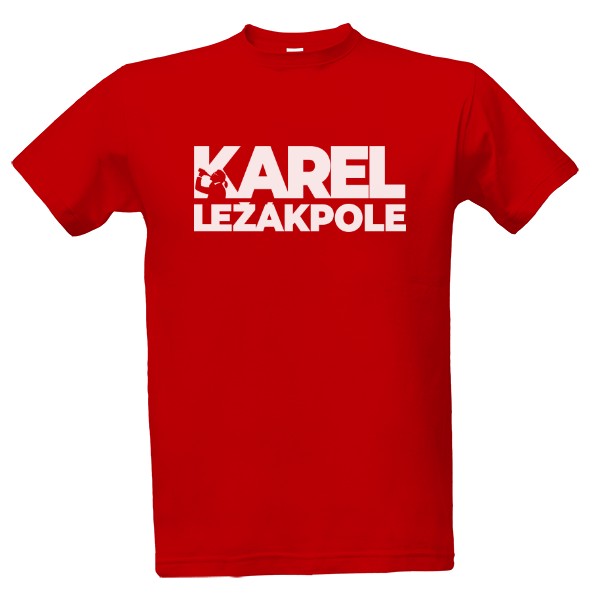 Tričko s potlačou Karel Ležákpole alias Lagerfeld